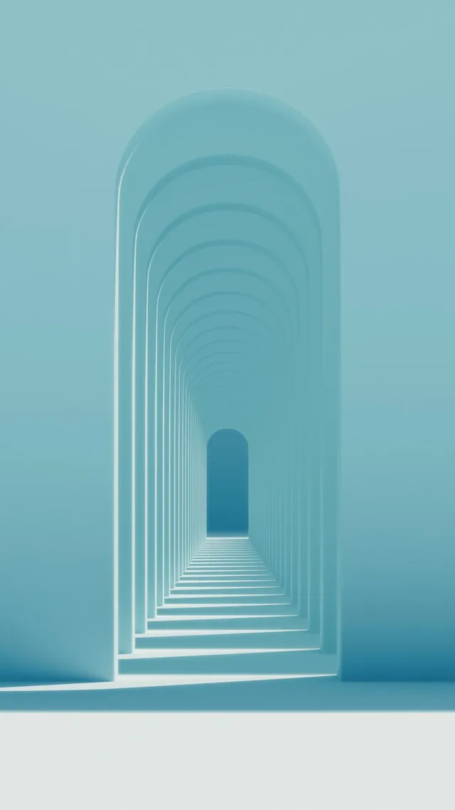 A long tunnel with a light at the end.